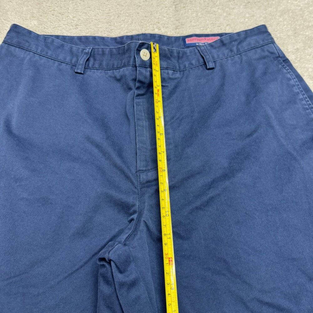 Vineyard Vines Men's 100% Cotton Navy Blue Club Pants, Size 36x30 - Picture 9 of 12
